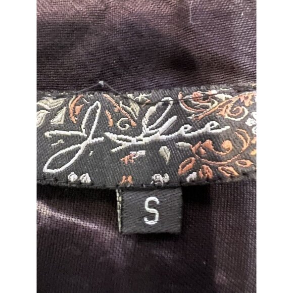 J. GEE Women's Dress Size Small Muli Color Long Sleeve Tie Waist - Picture 13 of 15